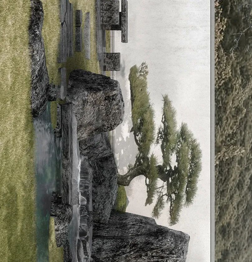 心间湖庭院，山水之境诠释现代隐雅风情-131