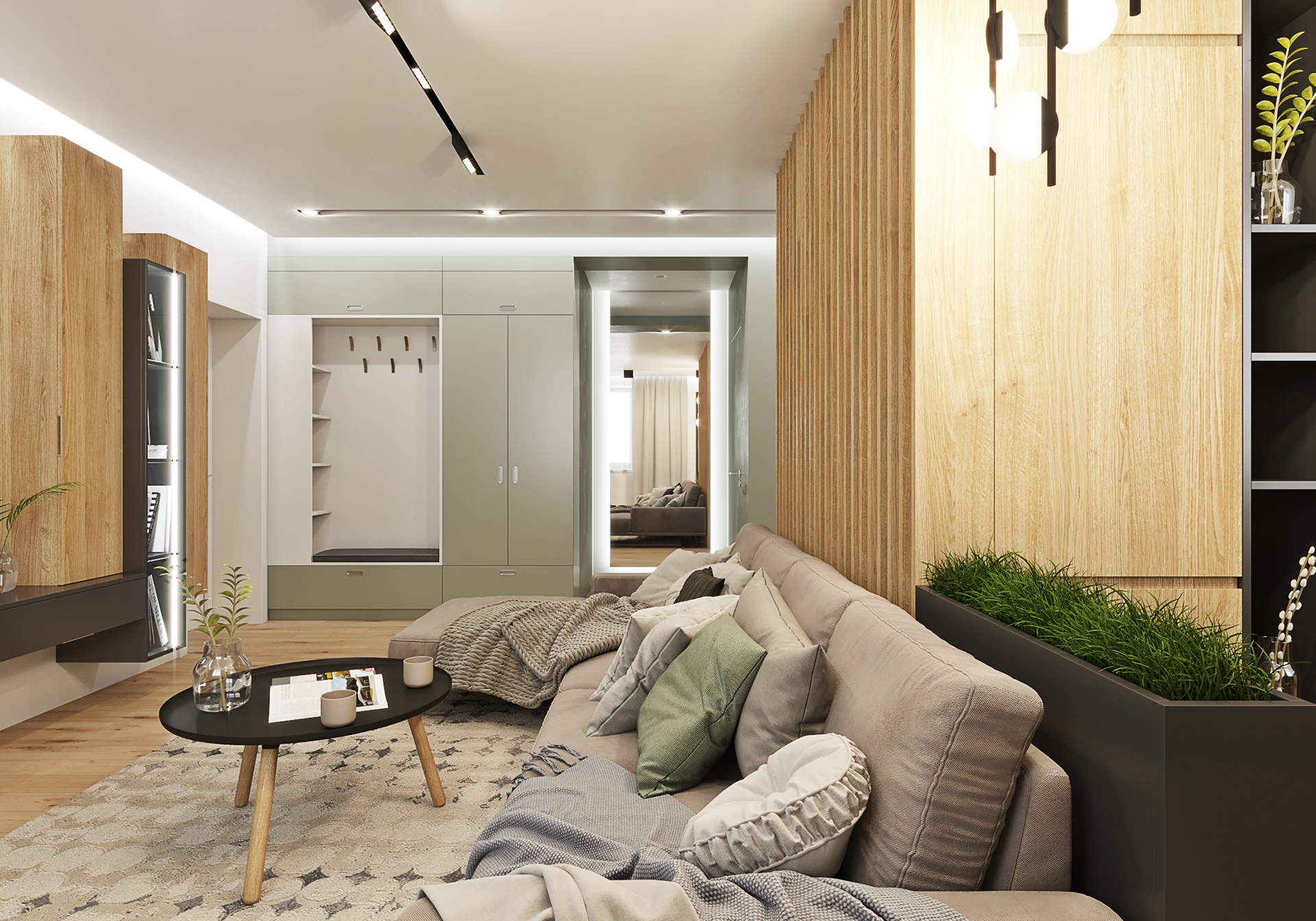 Open Space Apartment 室内设计丨乌克兰丨PikulDesign-20