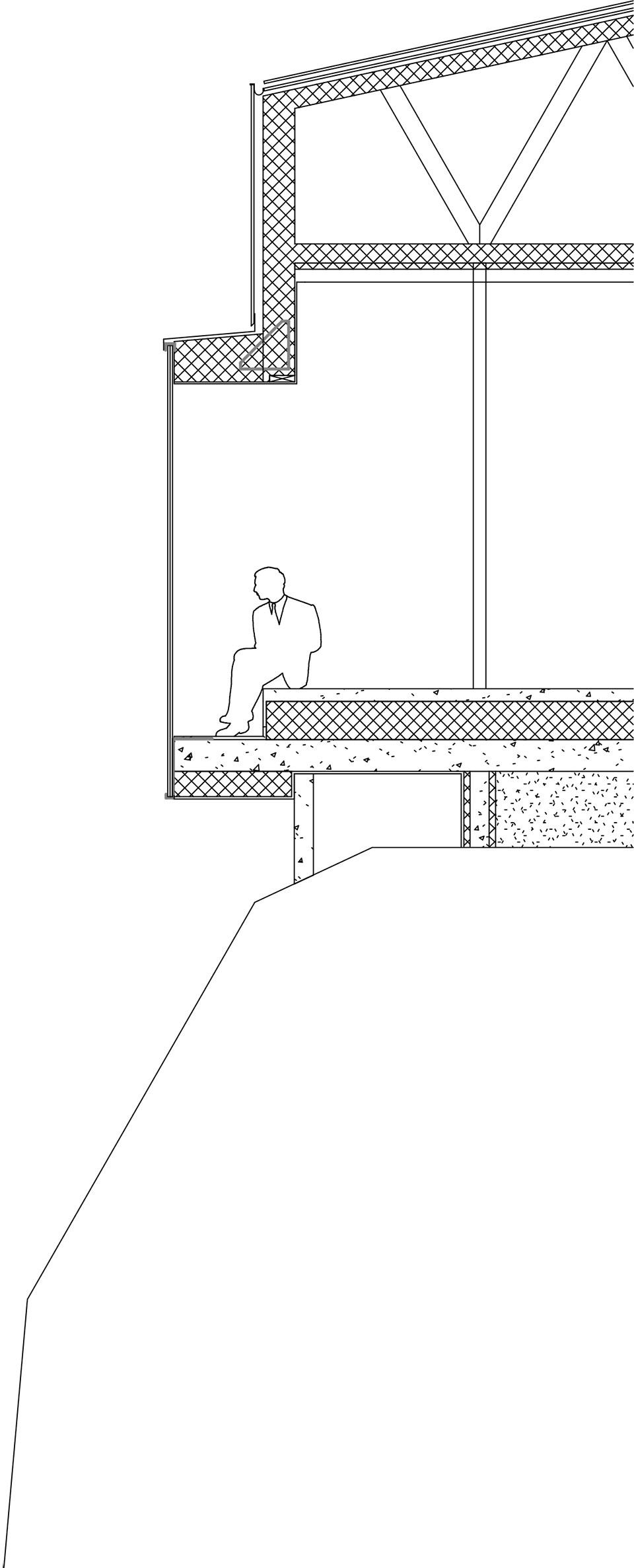 挪威 Kvåsfossen 游客中心 | 悬崖边的现代传统交融-65