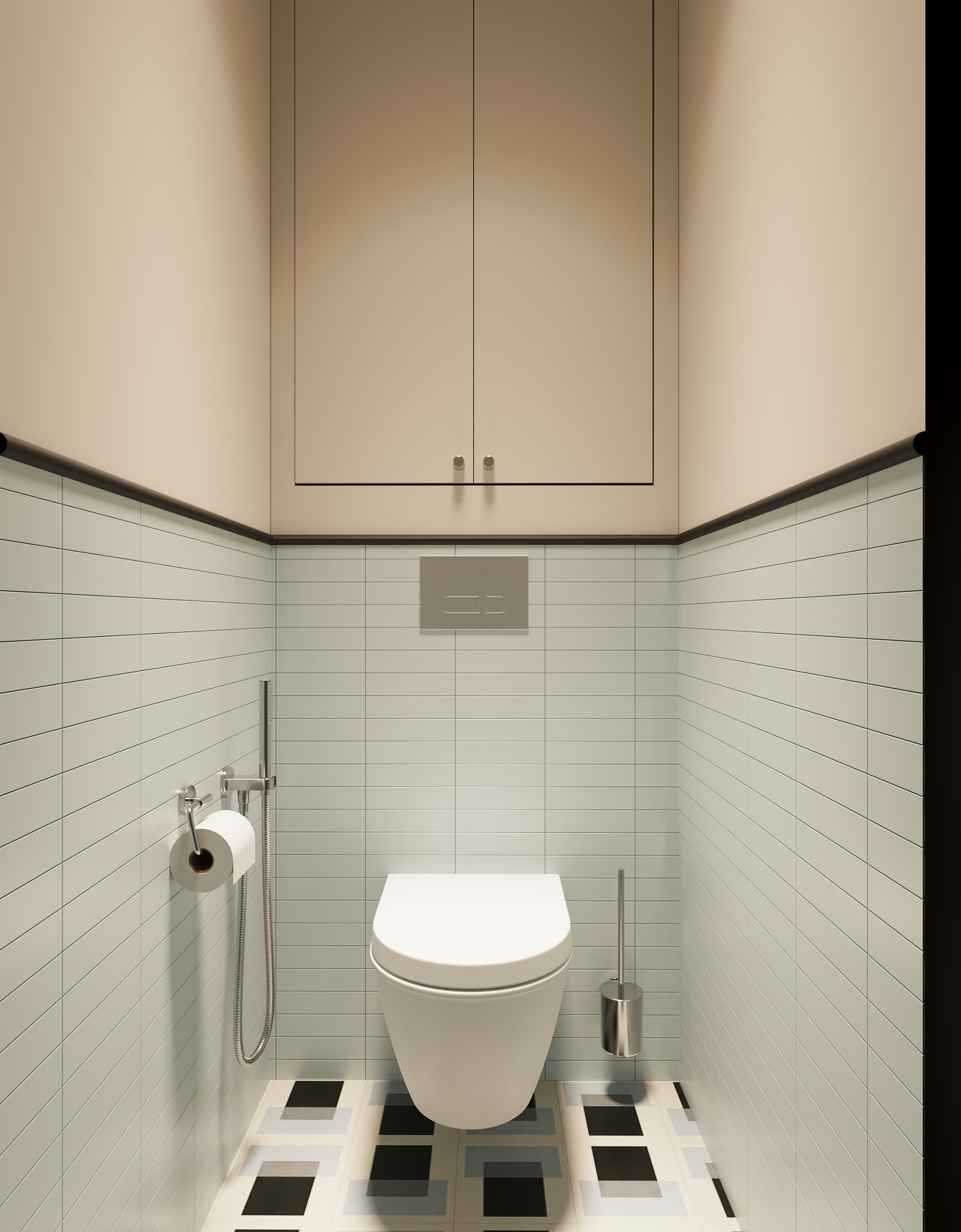 Unnatov（Юннатов）公寓设计项目丨俄罗斯莫斯科丨设计师萨沙·米哈伊洛娃-67