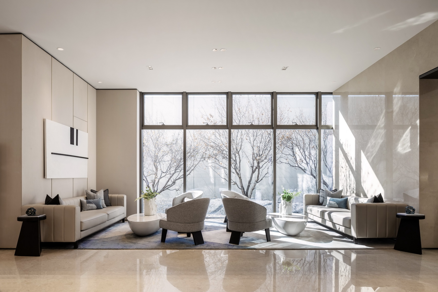   森之设计丨沈阳 江山府销售中心 室内设计 丨中国沈阳-31