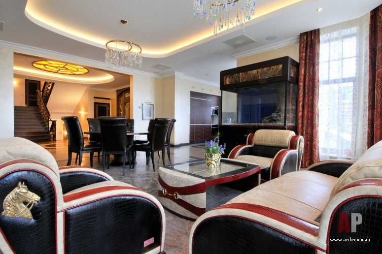 郊区法式复古风住宅室内设计丨Болдырева Екатерина-9