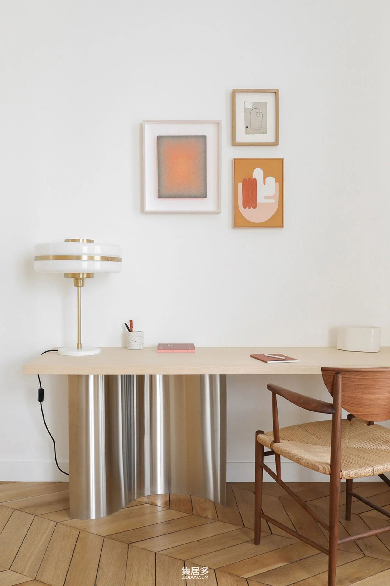 巴黎独特空间公寓设计丨法国巴黎丨和居工作室-19