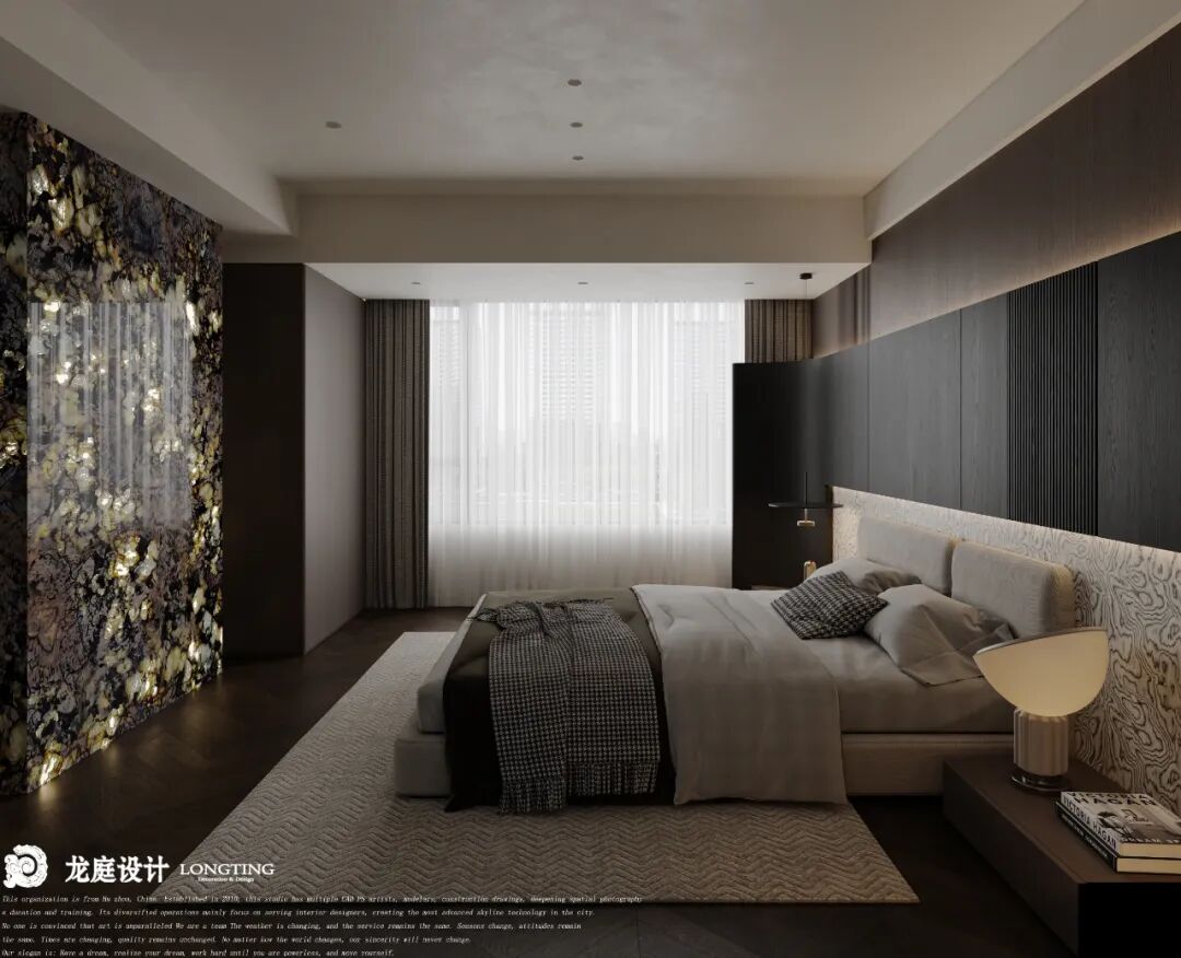 【新案】西湖苑 光影交织的现代空间丨中国湖州丨龙庭设计-38