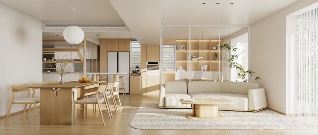 深圳如愿空间设计丨福田 · 益田村74㎡，每一寸空间都讲述着生活的故事-53