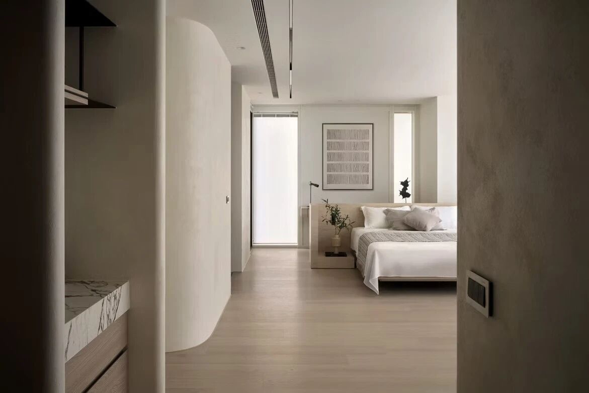 以大地色系与极简语言,构筑155平弹性功能丨中国台中丨新橙设计-51