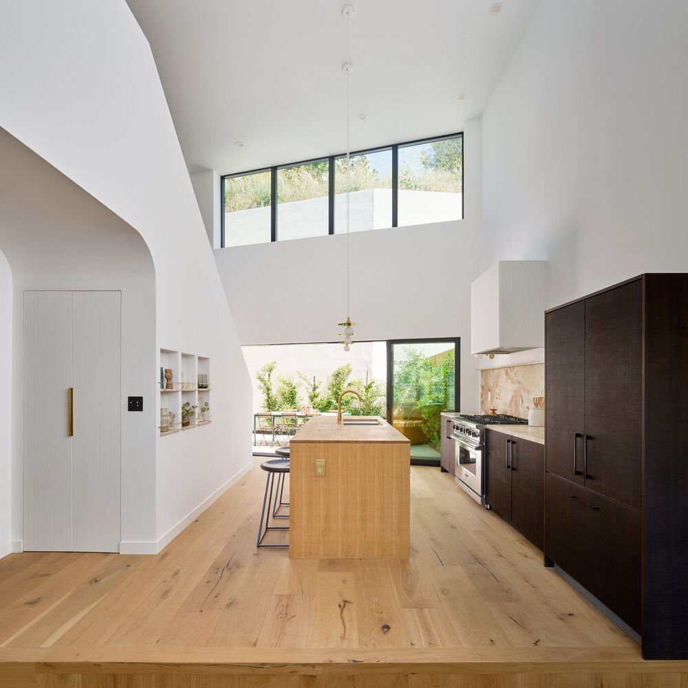 洛杉矶峭壁上的优雅住宅丨美国洛杉矶-7