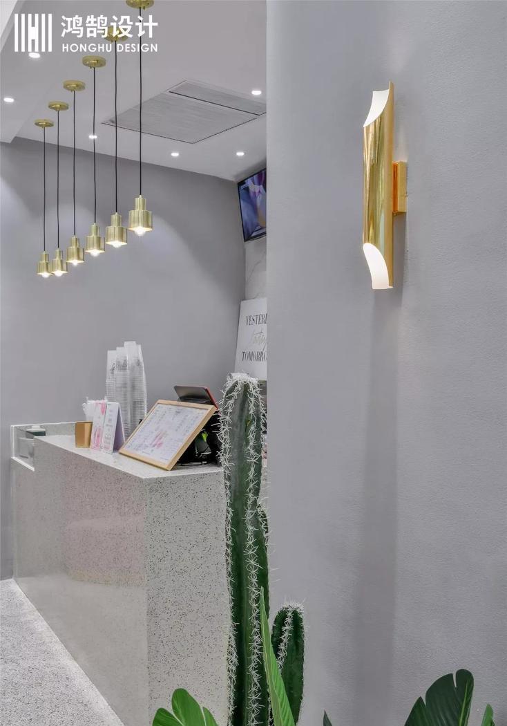 《丁先森茶饮》轻奢风设计,营造优雅精致的商业空间-11