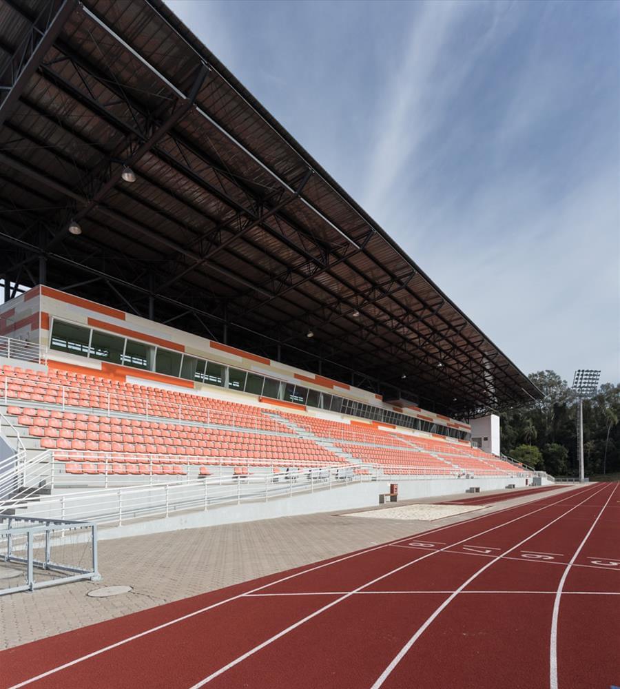 巴西 Estádio Olímpico Univates · Tartan Arquitetura e Urbanismo 的体育建筑杰作-5