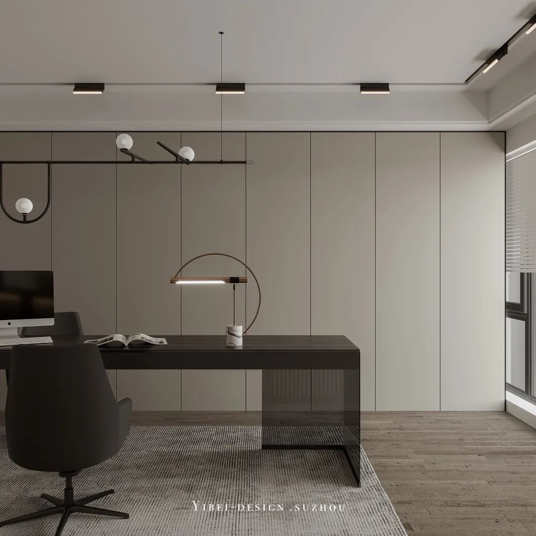 黑白灰之间 · 苏州一贝设计家装案例丨中国苏州-17