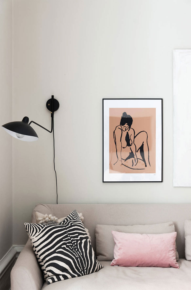 斯德哥尔摩 34 平米精致女性公寓设计-6