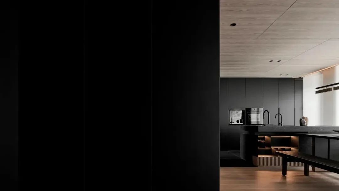 320㎡深色系当代轻奢丨唐忠汉-0