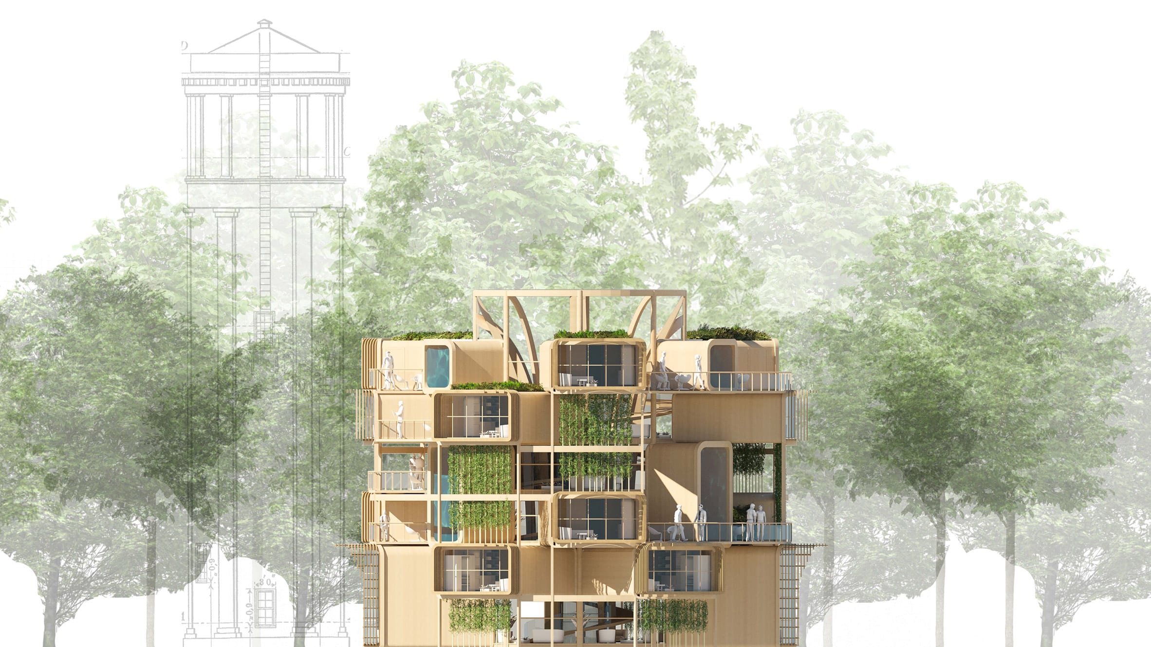 伦敦南岸大学建筑系学生展 | 混凝土游乐场等 18 个项目亮点纷呈-0