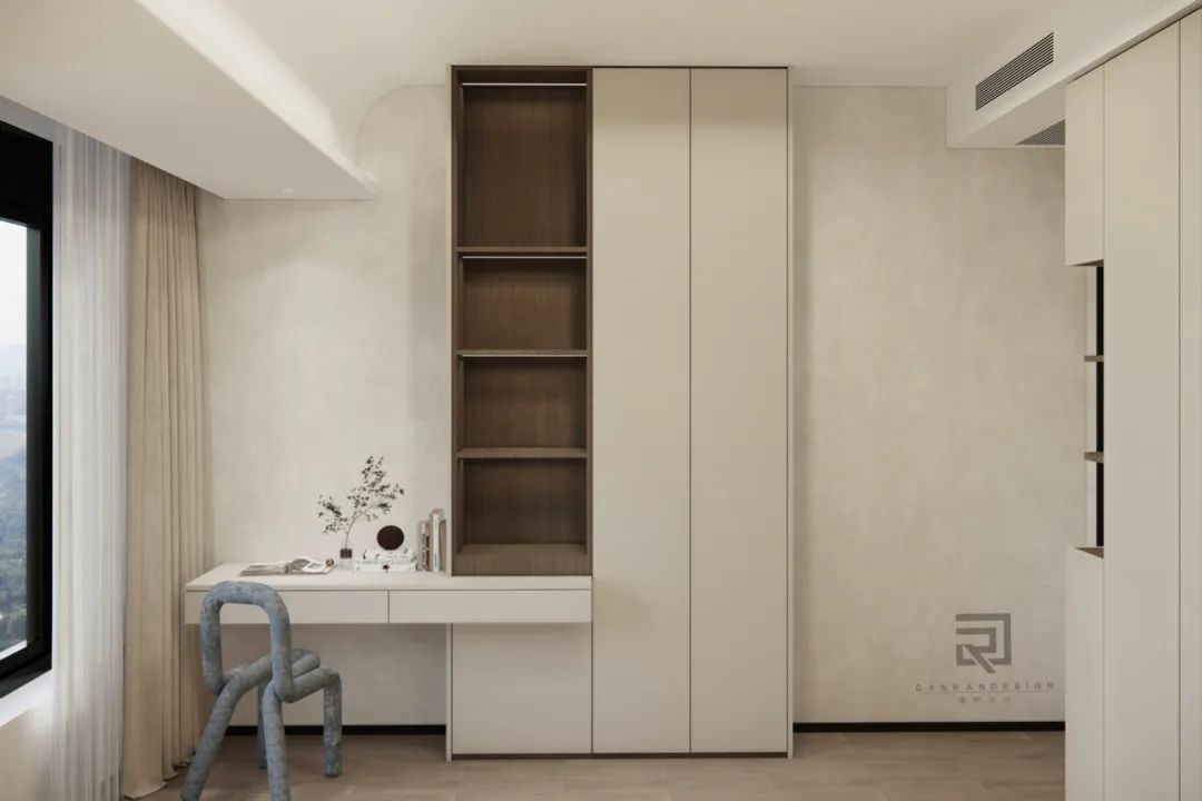 嘉陵江天 · 220㎡天际大平层的阔景设计与生活品味丨中国渝北丨澹然团队,橙色软装-67