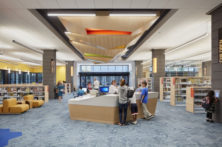 Hayward Library & Community Learning Center by Noll & Tam Architects-29