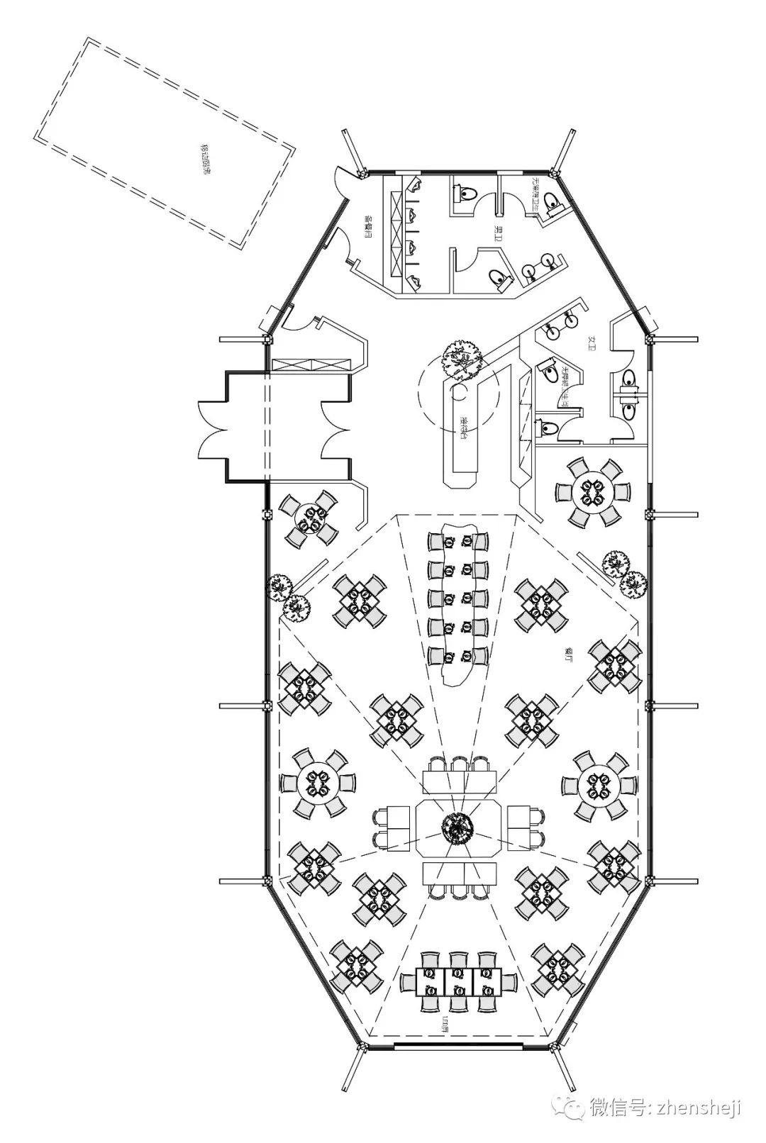 莫兰迪色草原深处的“奥伦达部落五色天路小镇”餐厅-123