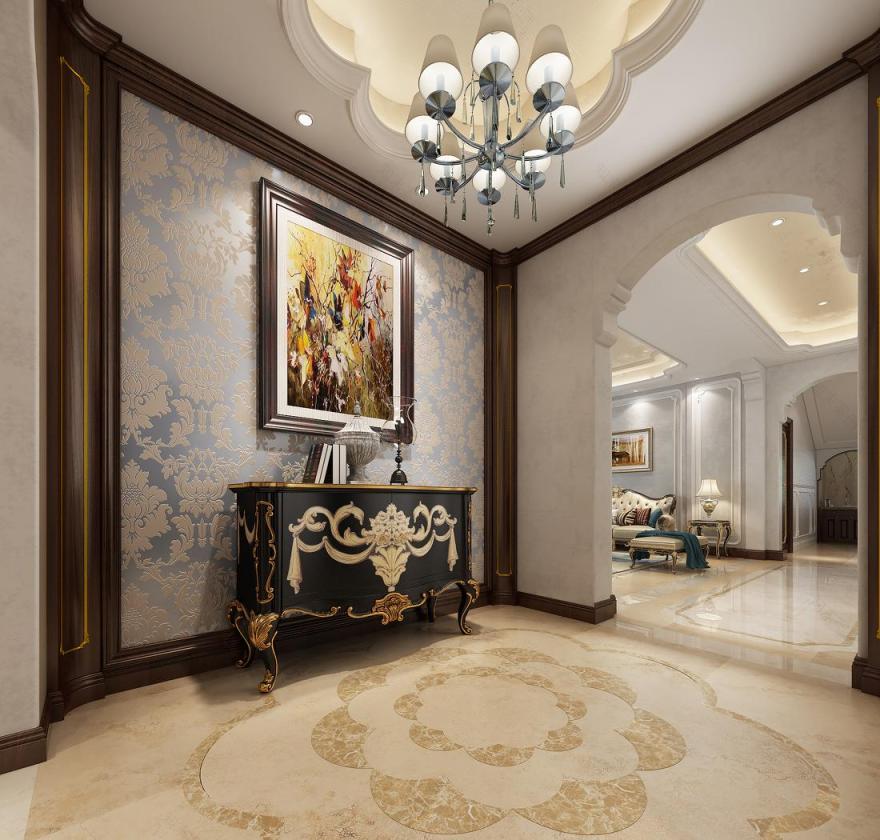 法式优雅之巢,尽显空间艺术魅力-2