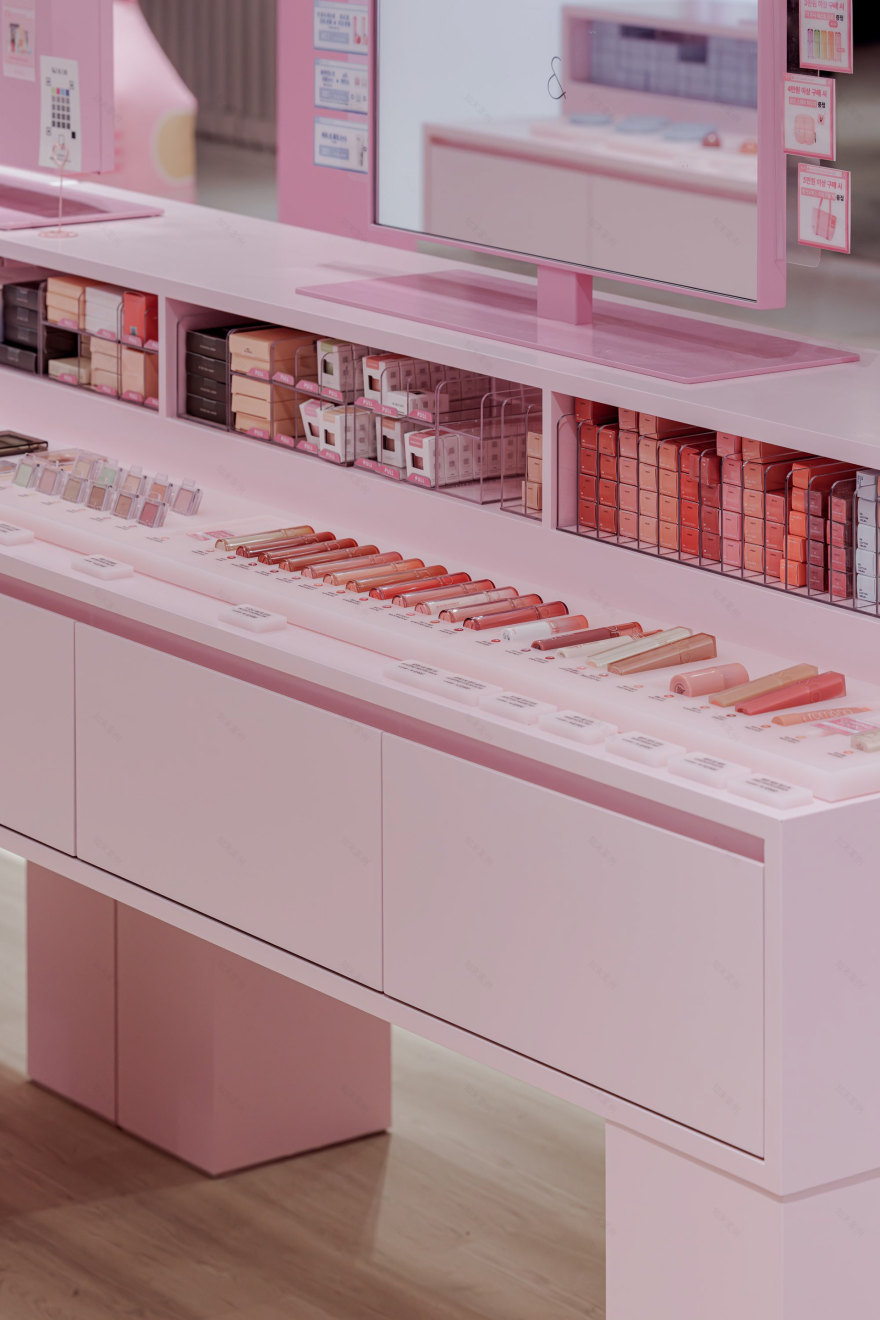 Rom&nd快闪店,釜山乐天百货店丨韩国-13