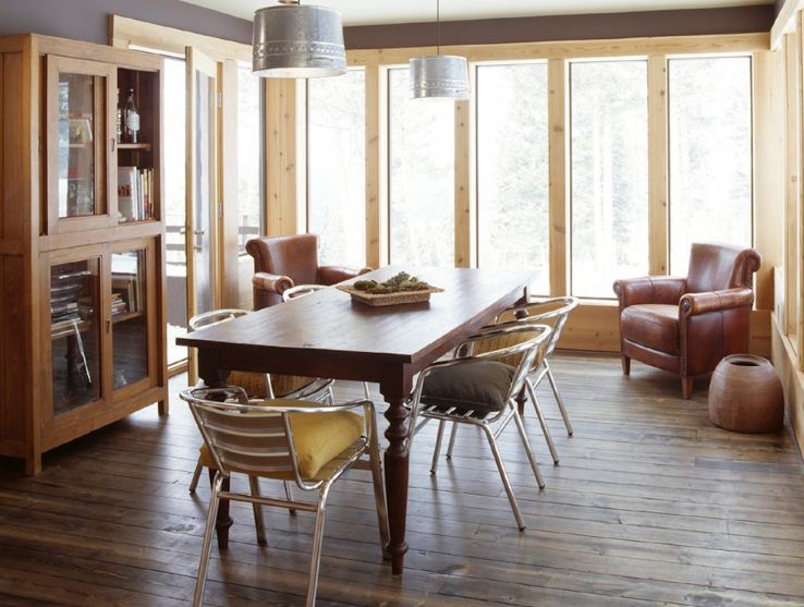 Industrialize Your Dining Room With Metal Dining Chairs-3