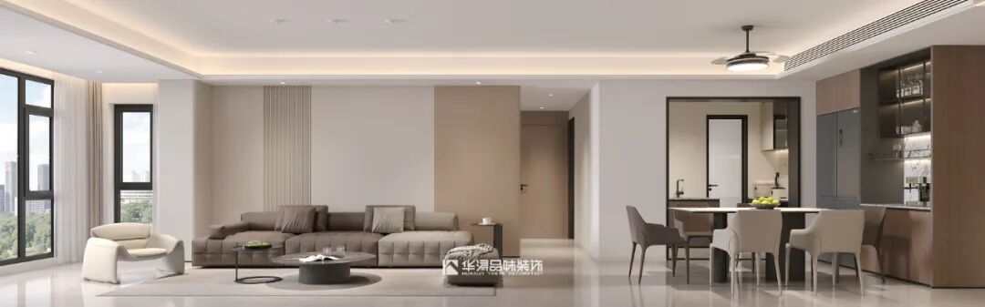 163㎡高颜值浅色系，90后新婚夫妻的现代极简小家，颜值太绝了！-83