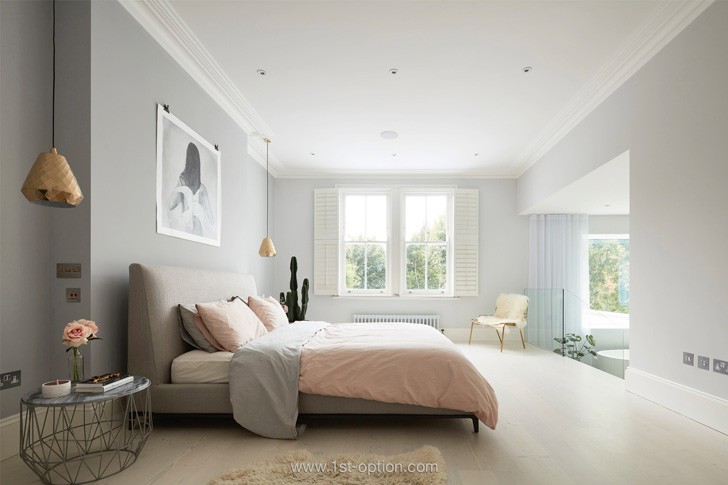 伦敦优雅庭院的联排别墅-16