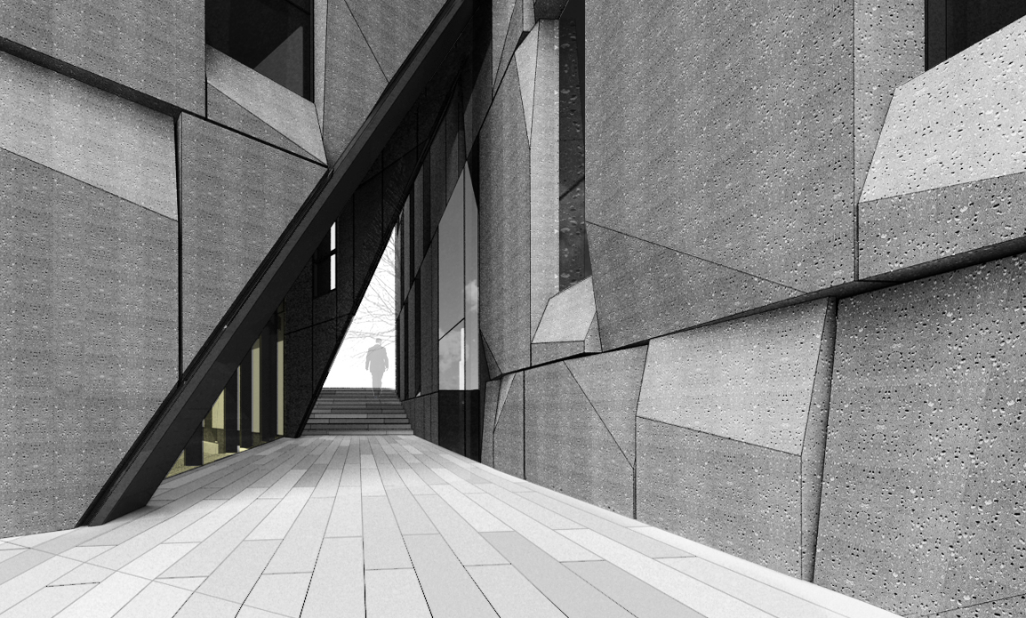 鄂尔多斯旋转立方体办公楼-26