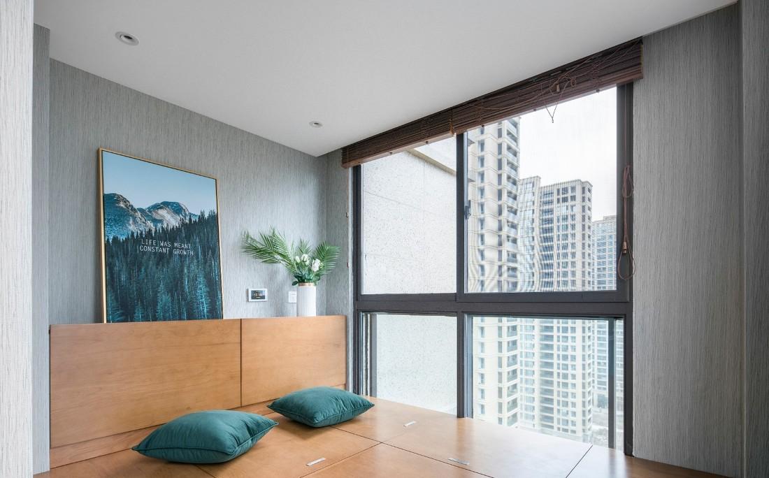 上海谷辰设计丨平层丨【阳光盒子】清爽美式里的优雅慢生活-36