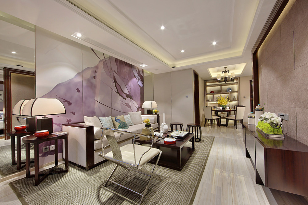 越秀星汇君泊 88 平米新中式家居设计，温馨安宁共享天伦-23