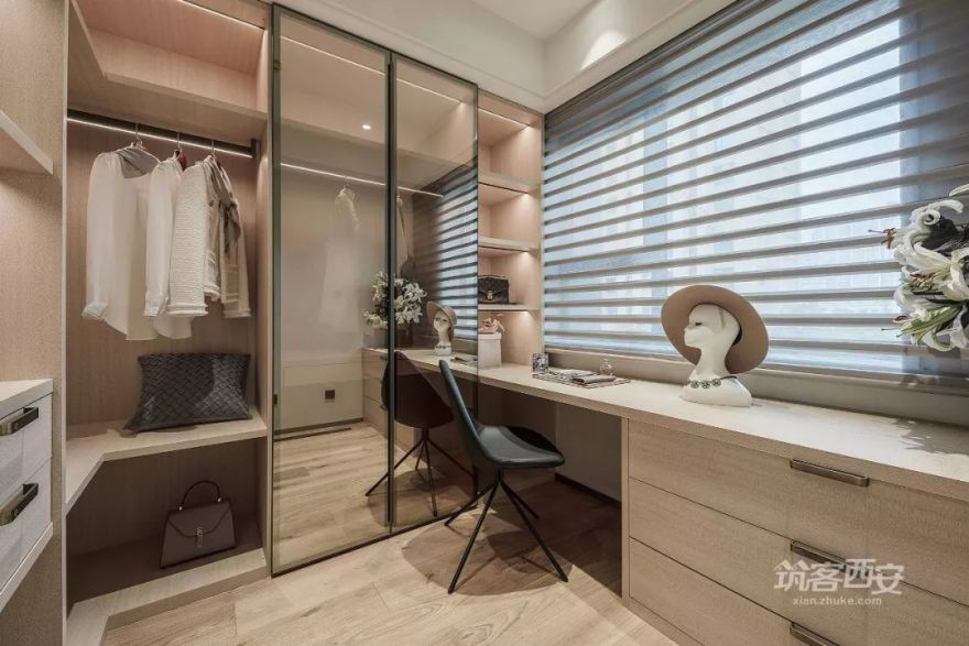 素与简 | 西安 200㎡家居设计,遇见懂生活的你-77