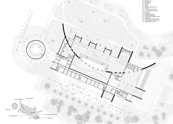 建筑景观墓园与骨灰堂综合体丨俄罗斯圣彼得堡丨玛丽亚·斯涅日科,拉迪米尔·秋利金-84