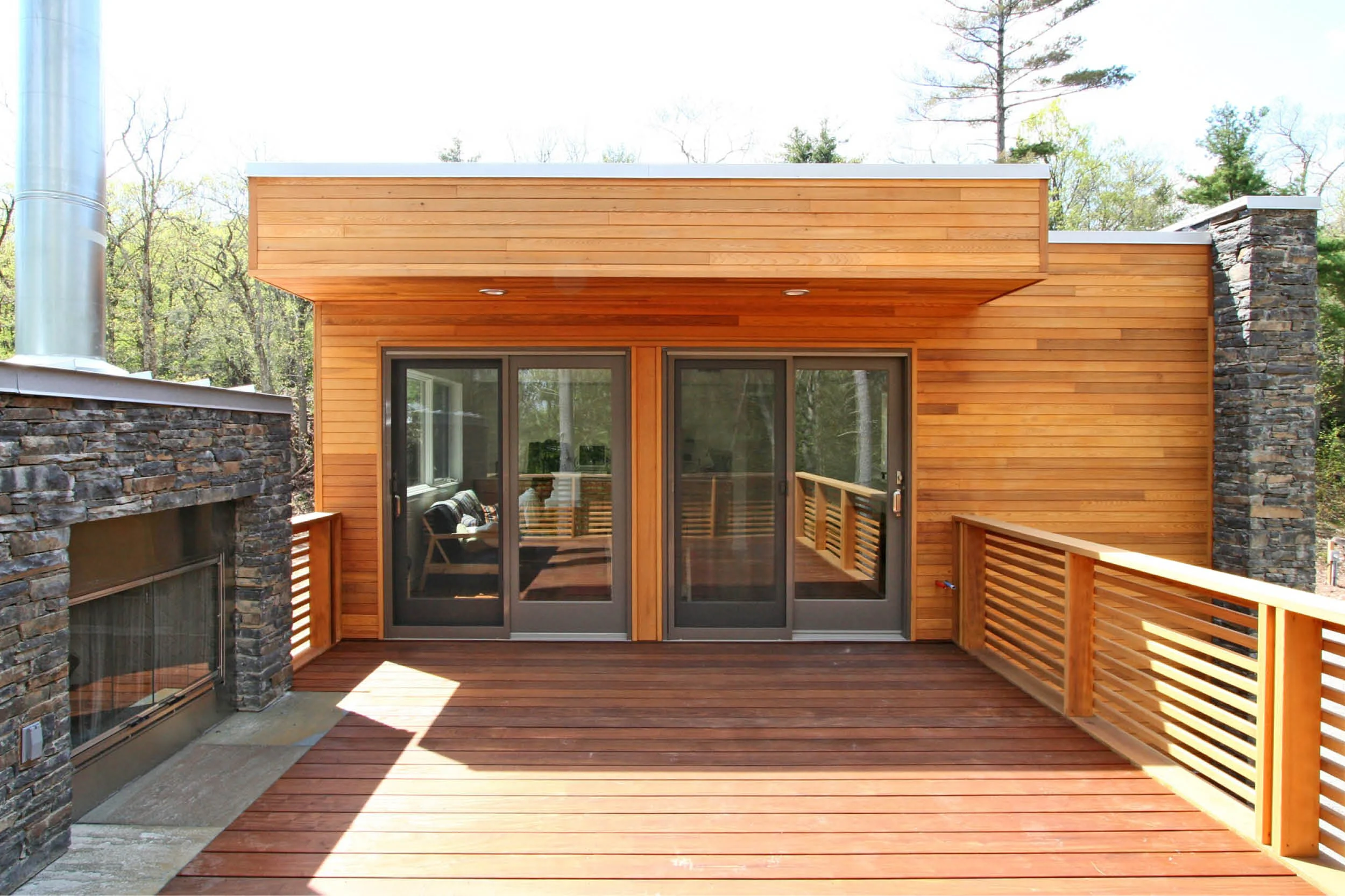 Catskills Suburban现代模块化住宅丨美国纽约丨Resolution:4 Architecture-9