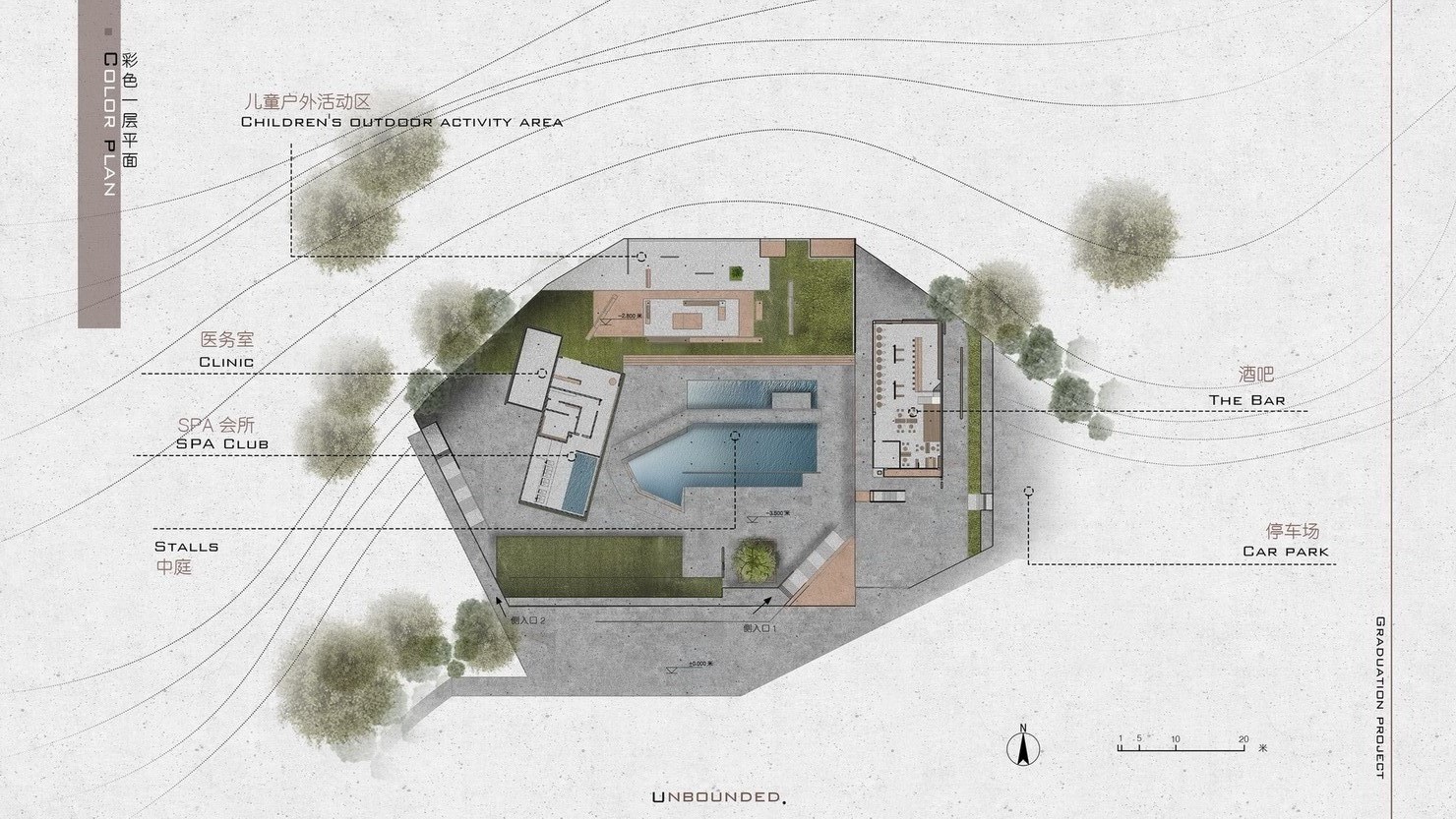 / YLYW | 无界-社区休闲空间设计-29