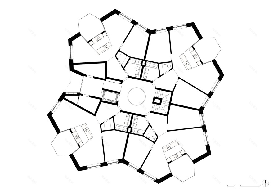克罗斯宅邸丨瑞士丨Think Architecture-43