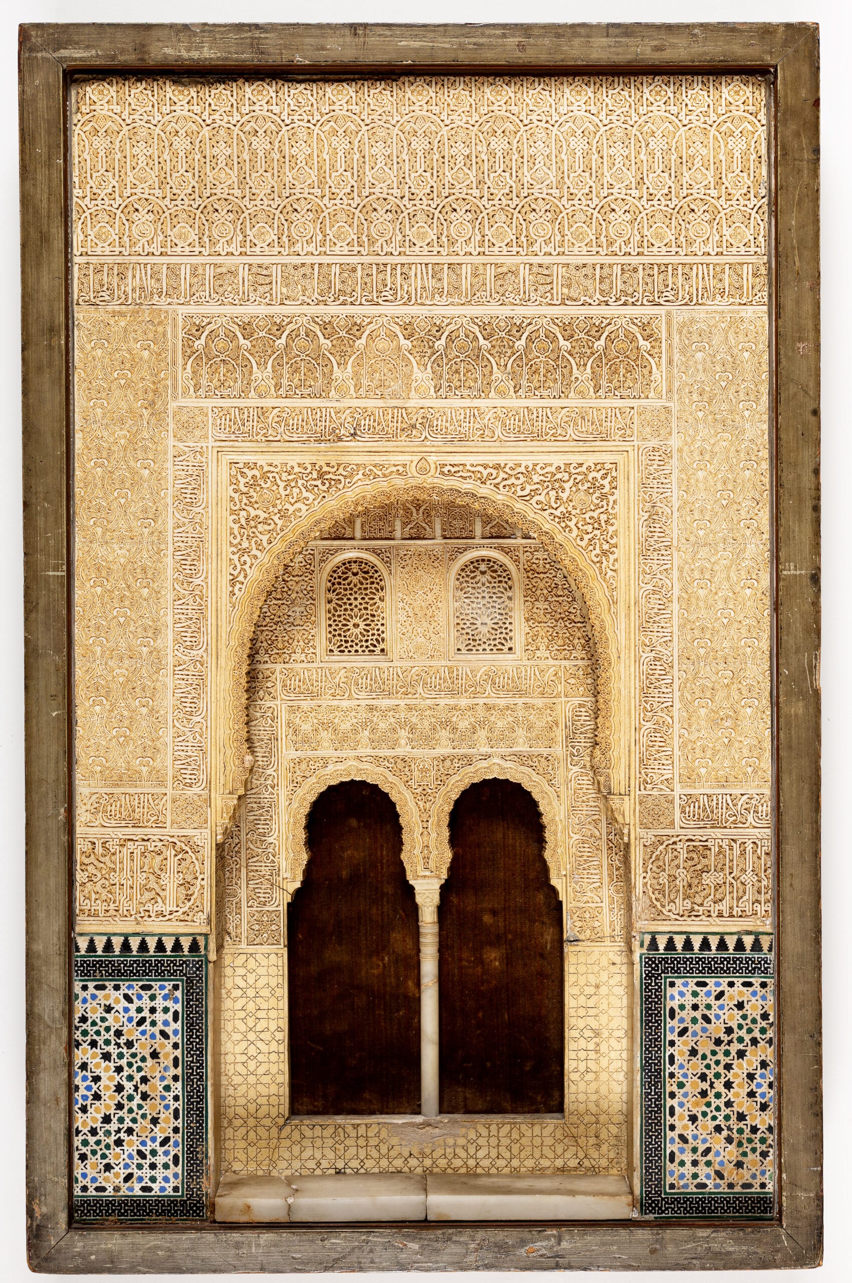 阿尔罕布拉宫科马雷斯宫王座厅修复及模型制作丨西班牙格拉纳达丨孔特雷拉斯家族（拉斐尔·孔特雷拉斯为主）-2