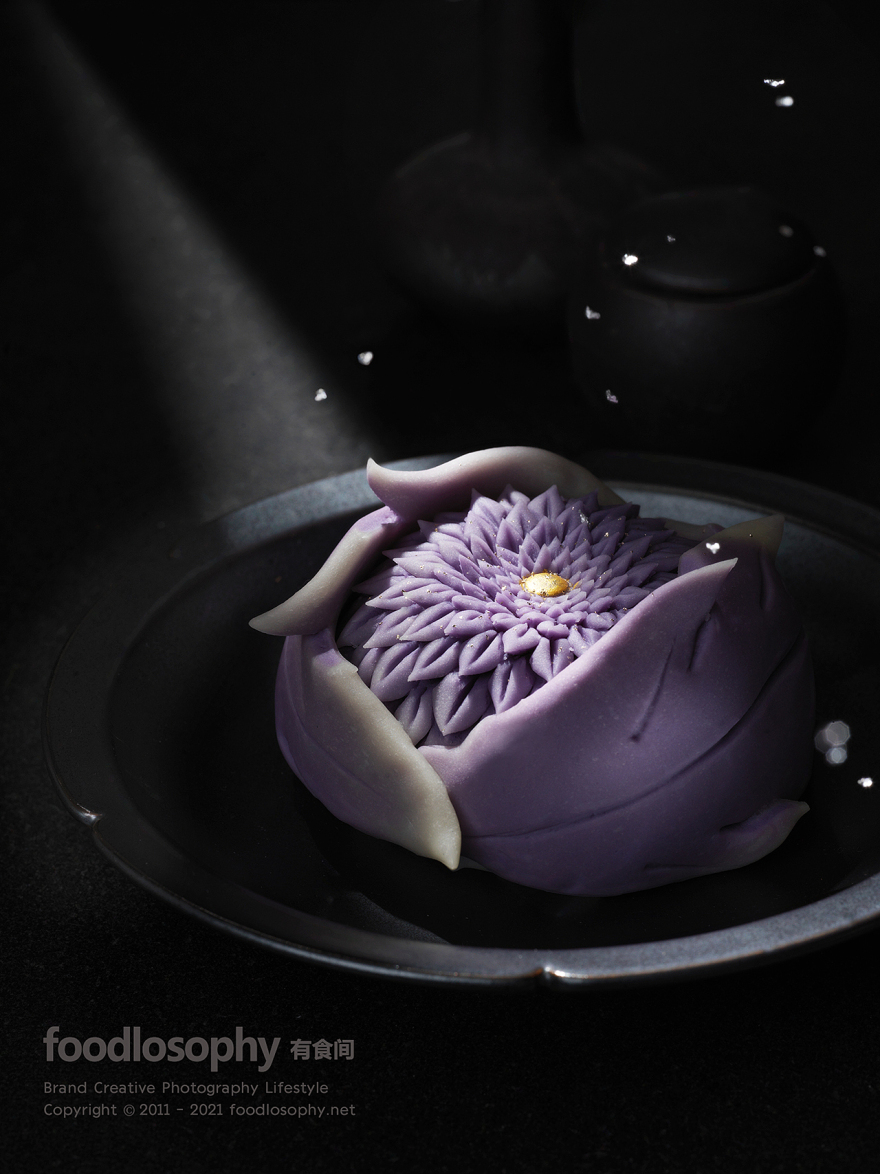 影实造型 × 有食间|一组绽放的和果子-8