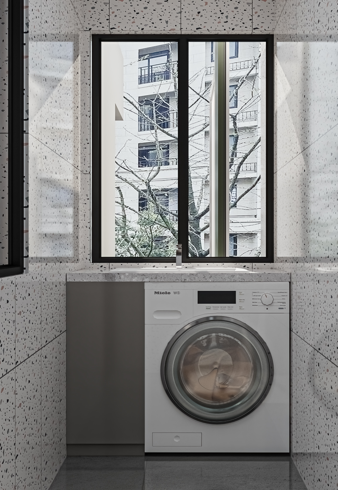 轻奢风三室空间设计丨中国渭南丨西安大小空间设计-38