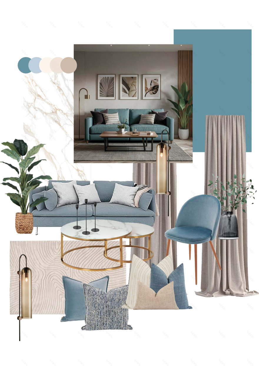 现代斯堪的纳维亚风格一居室公寓设计-6