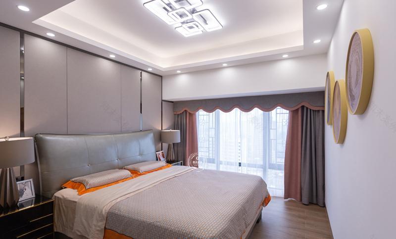 现代简约三居,落地实景惊艳亮相-7