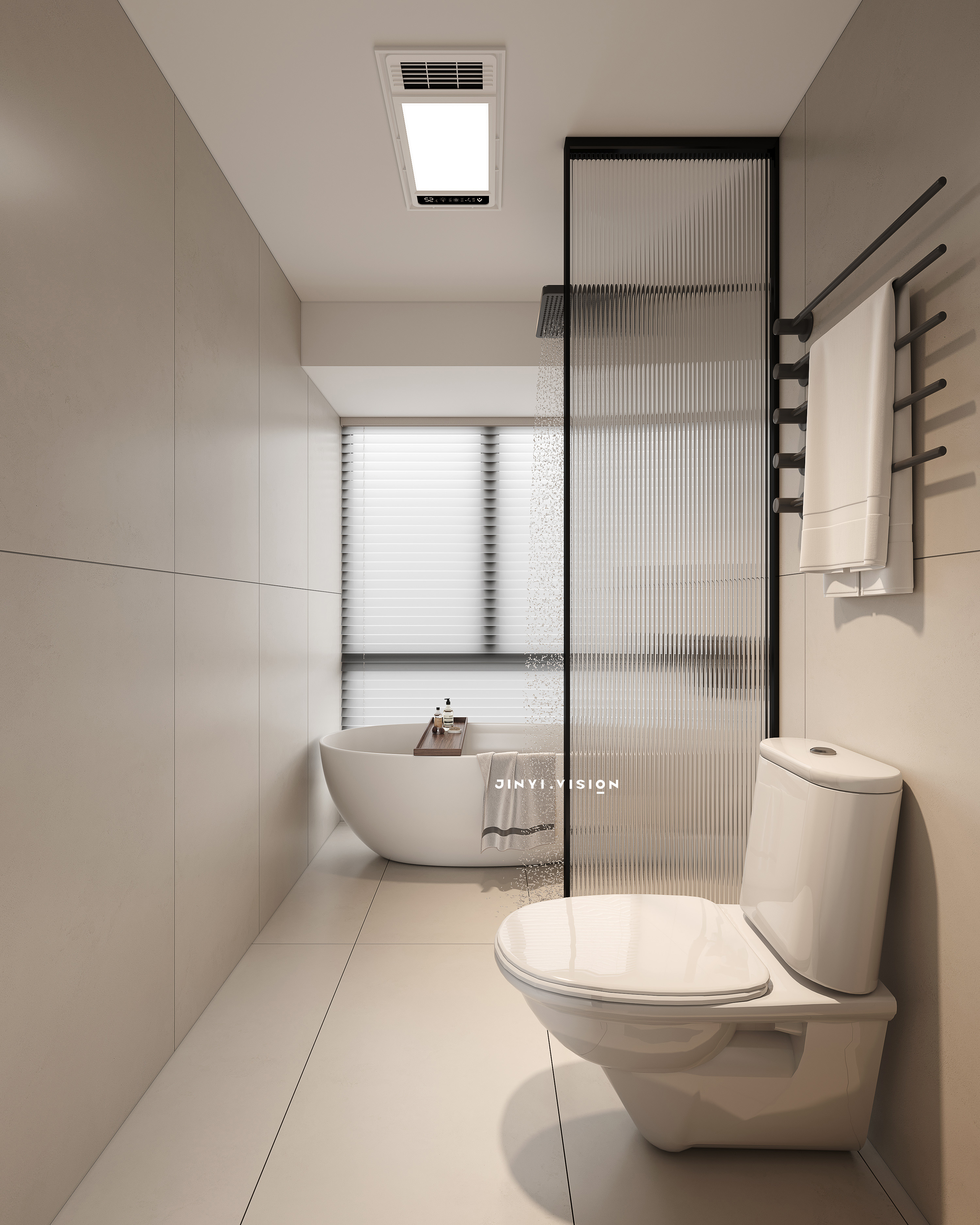 极简奶油风小户型-9