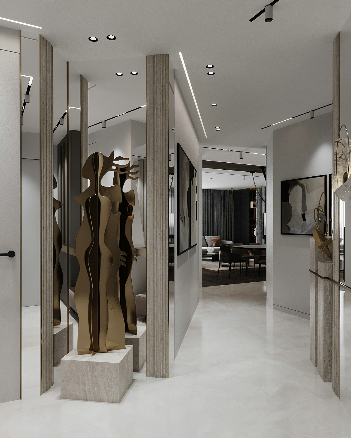 高级色系公寓设计-3