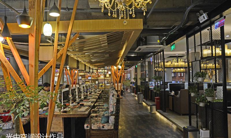 主题网络会所 | 现代风格与空间利用的完美结合-2