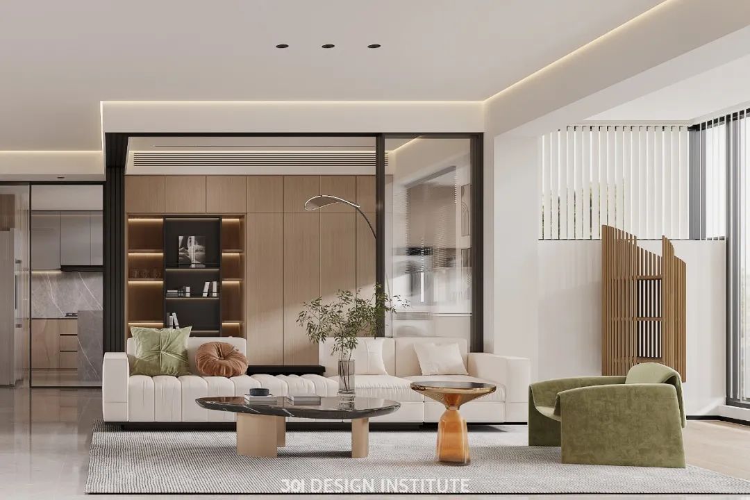 广州143㎡现代简约之家丨中国广州丨301设计研究所-17