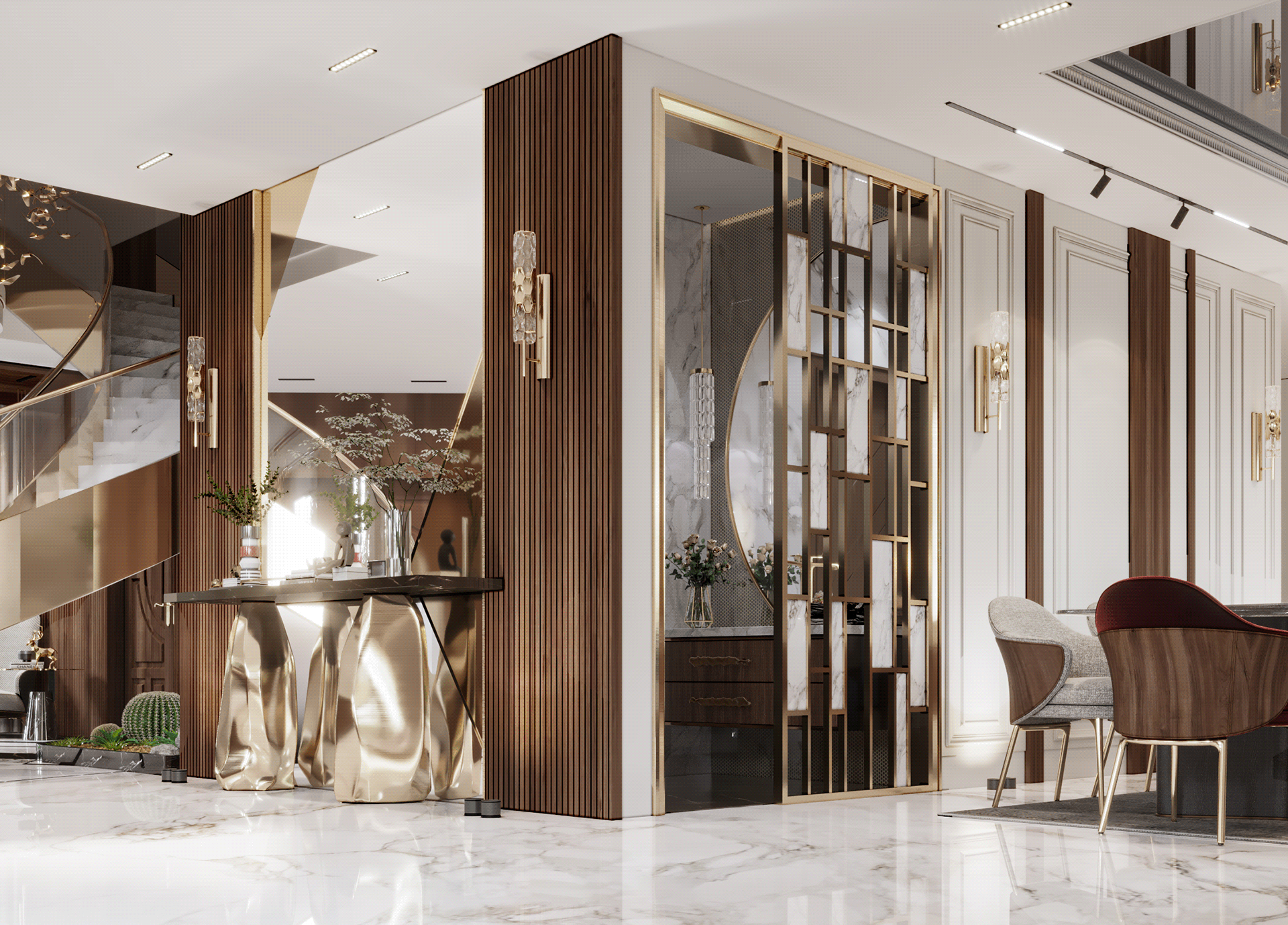 豪华现代接待室设计丨EVENTO designs-14