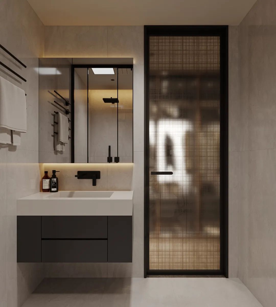 上海简约现代私宅 · 海上曼哈顿丨中国上海丨象物建筑设计-44