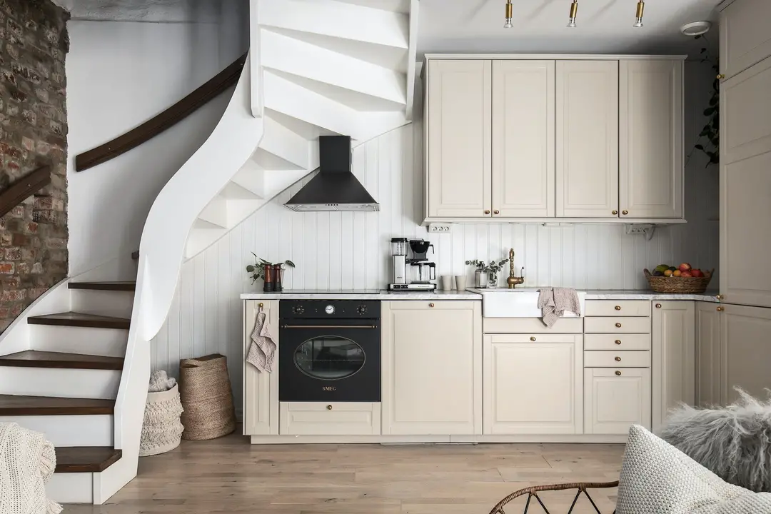 斯德哥尔摩 61m2 复古小镇屋，完美融合现代生活与古典魅力-7