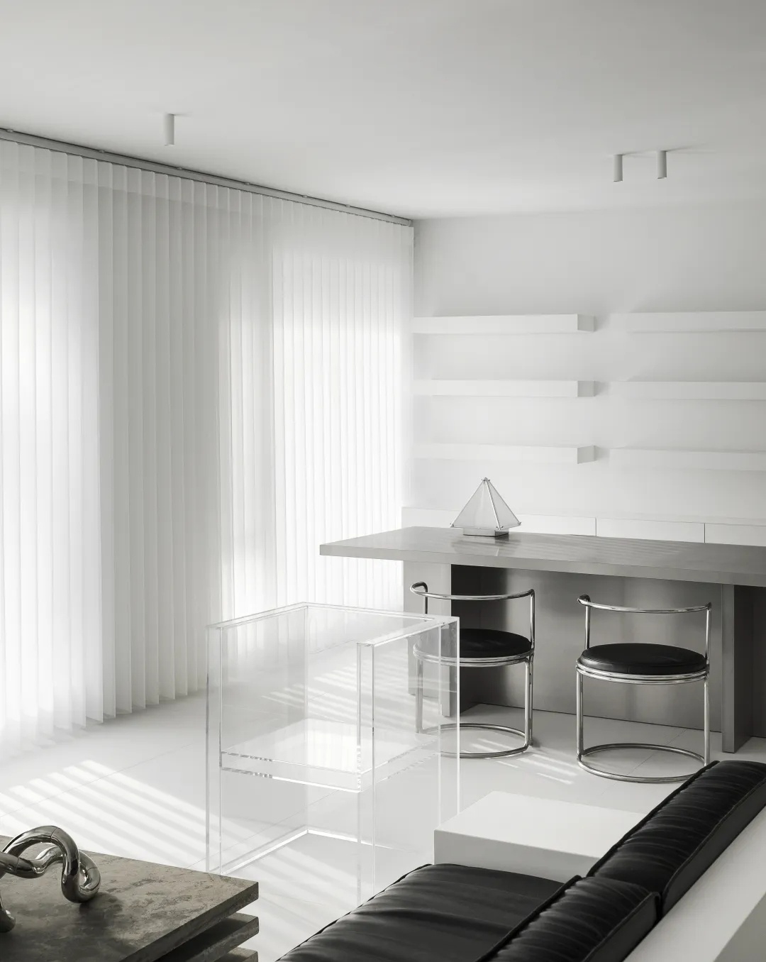 极简艺术感的家丨中国北京丨NOTHING DESIGN-69