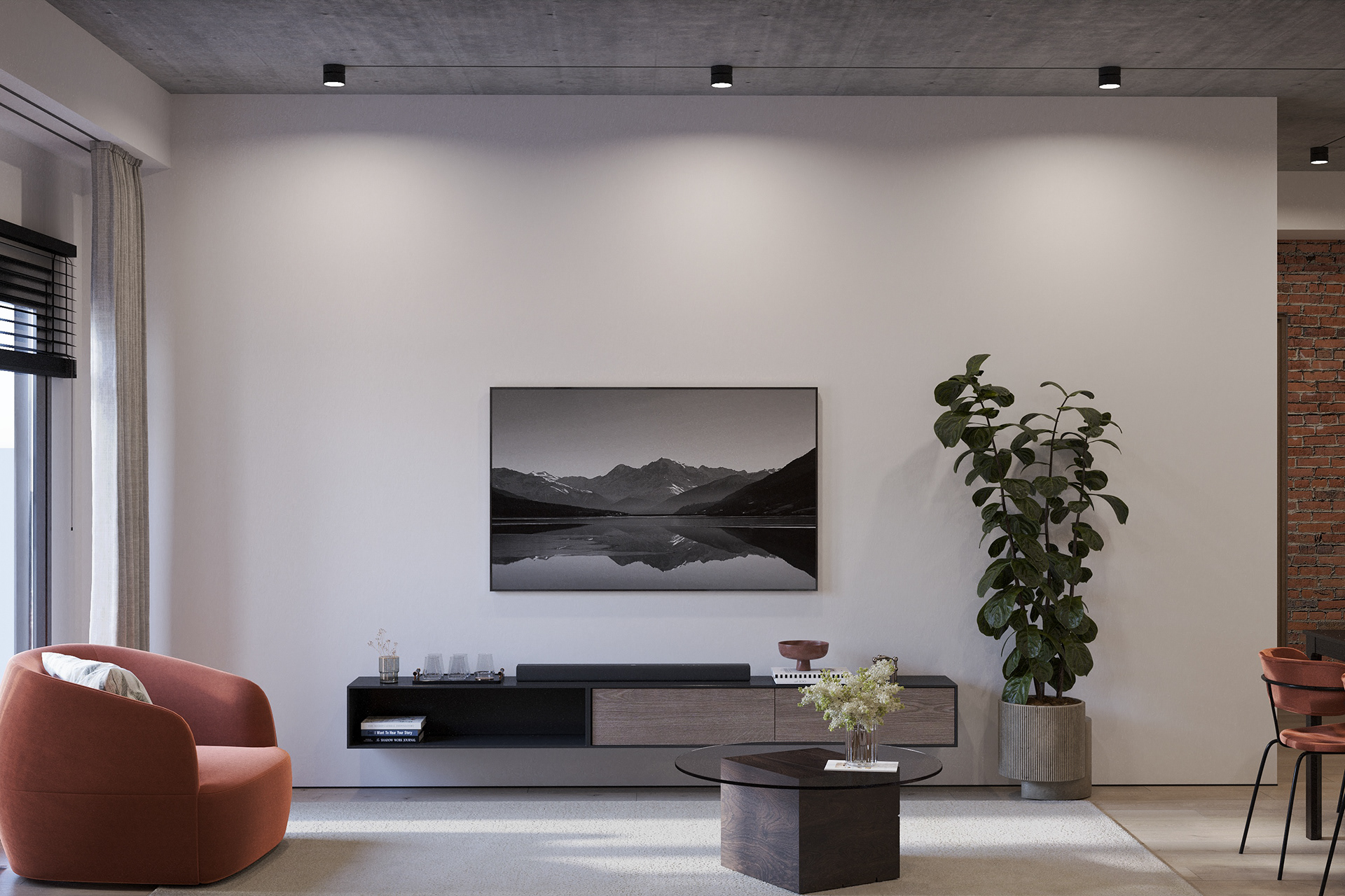 80m2 apartment in industrial style-5