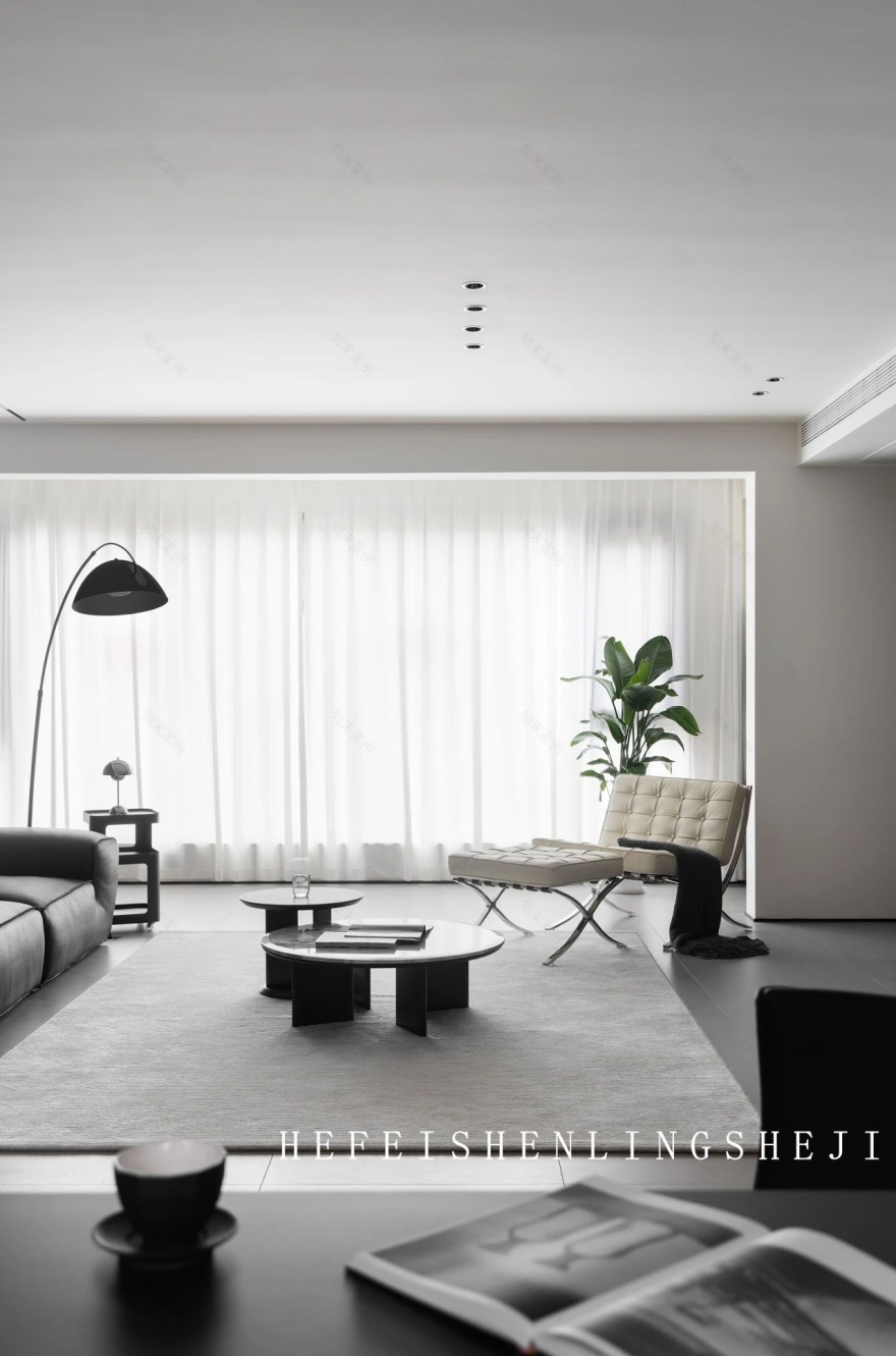 都会 1907 意式灰咖质感闲雅风致设计丨中国合肥丨深零设计-17