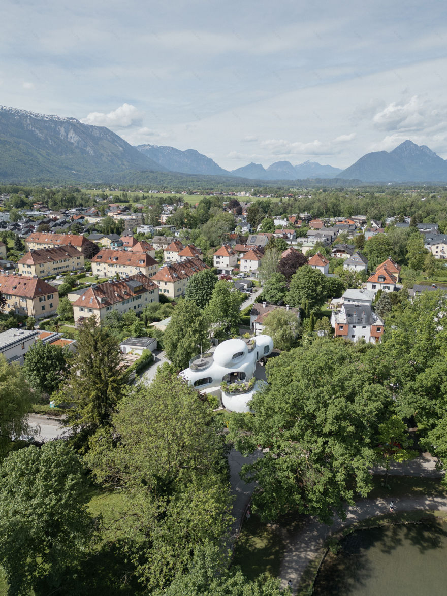 amorph living sculpture · 木材建筑丨奥地利萨尔茨堡丨Lechner & Lechner Architects-61