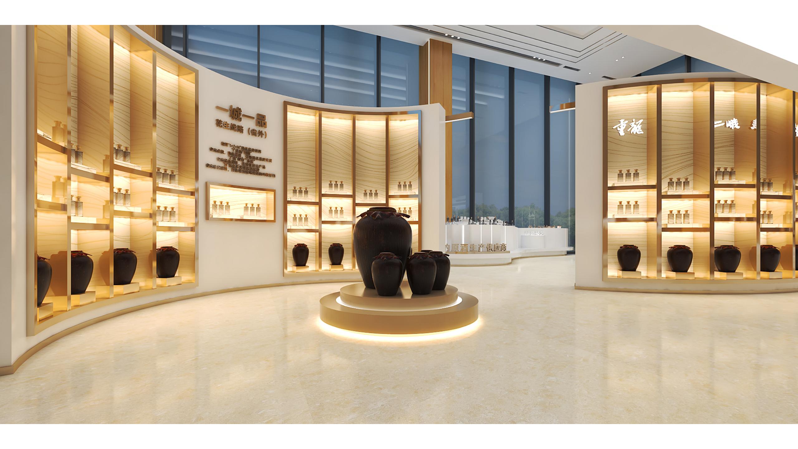 酒展厅设计-13